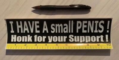 #ad #ad I have a small penis honk for support Bumper sticker 3x10 Prank 3 Free Gifts $6.95