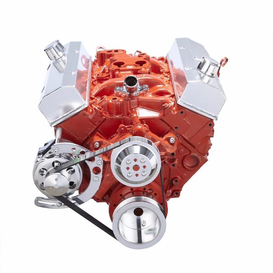 Kit de conversión de serpentina SBC alternador solo 283 327 350 400 Chevy bloque pequeño Foto 4 de 4