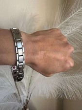 Titanium Magnetic Bracelet Men Women Renew Balance Energy Power Joy Great Gift
