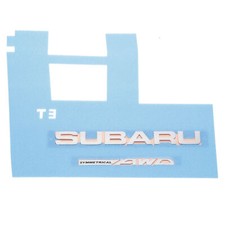 Oem New 2019-2022 Subaru Ascent Rear Letter Mark Emblem Nameplate 93079xc030