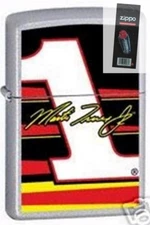 Zippo 24240 #1 big side number nascar Lighter + FLINT PACK