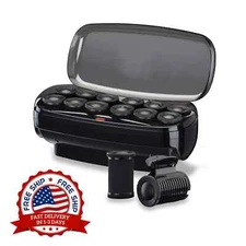 Rodillos calientes de cerámica de 1 1/2 pulgadas, crean grandes rizos hinchables