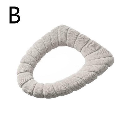 Bathroom Toilet Seat Closestool Cushion Washable Soft Cover Lid Nice Warmer I9K1