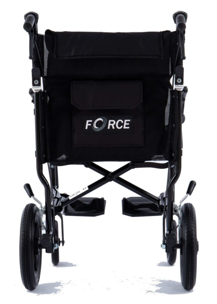 Ultra Lightweight Stylish Transit Attendant Propelled Padded Folding