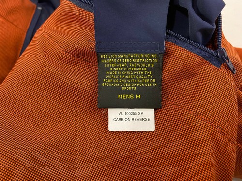 Zero Restriction Herren M 1/4 Zip wasserdichter Wendepullover Golfjacke - Bild 11 von 12
