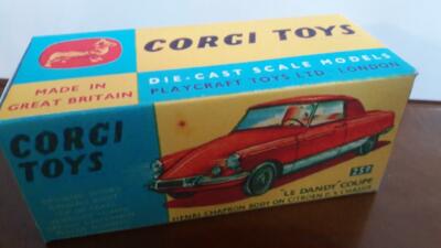     Corgi 323 Citroen DS 19 in Mote-Carlo Tim-Box Matt 300g Druck&Verarb. gut  