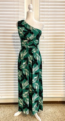vince camuto emerald green dress