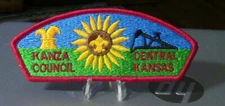 BSA Council Patch: Kanza Council, Central Kansas Patch