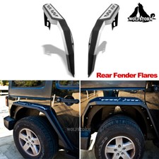 Wolfstorm Jk Wrangler For 2007-2018 Jeep Wrangler Jk Bolt-on Style Fender Flares Wolfstorm Jk Wrangler For 2007-2018 Jeep Wrangler Jk Bolt-on Style Fender Flares