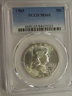 PCGS MS 65 1963 Franklin Half Dollar