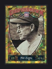 2013 Panini Cooperstown Collection Miller Huggins #18 Gold Crystal Shard /299