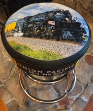 UP UNION PACIFIC #4014C Custom Handcrafted MADE-IN-USA Limited Edition bar stool