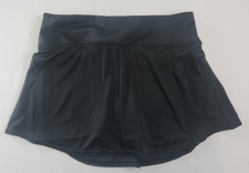 Adidas HeatRdy Womens Solid Black Tennis Match Athletic 13" Skort Size M HS1654