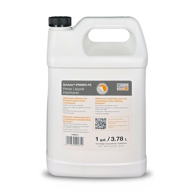 Schluter PRIMER Peel & Stick Primer - QuickDrying, Water Based, 1 GAL (3.78L)