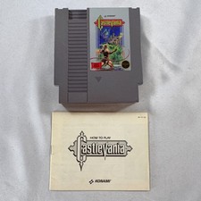 Castlevania Nintendo Video Game  Manual nes cartridge cart konami