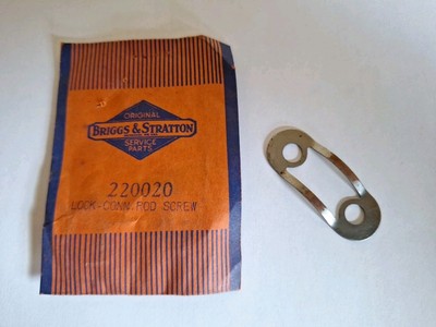 OEM Genuine Vintage Briggs & Stratton  Engine Connecting Rod Lock Plate.  220020