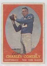 1958 Topps Charlie Conerly #84 9bq