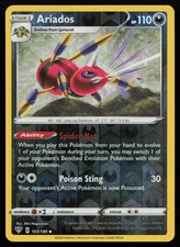 Ariados 103/189 Uncommon Darkness Ablaze Pokemon Reverse Holo Near Mint