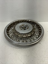 86-92 Cadillac 15 1 Hubcap Wheel Cover Wire Spoke Wo Logo Emblem 4576415 Oem