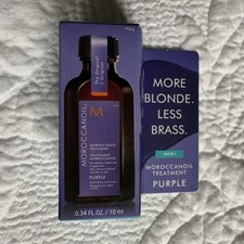 NEW IN BOX Moroccanoil Treatment Purple Oil 0.34 Oz Travel Size The Original
