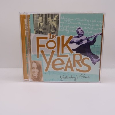 Various Artists   The Folk Years Yesterday's Gone CD 2002 2-CD Folk Pop Time