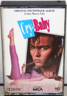 CRY-BABY SOUNDTRACK CASSETTE TAPE ''NICE'' JOHNNY DEPP