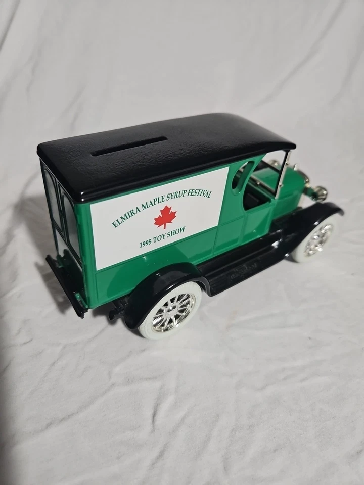 ERTL Relpica 1923 Elmira Кленовый Сироп Фестиваль Доставка Фургон Литая Банка - Изображение 3 из 4