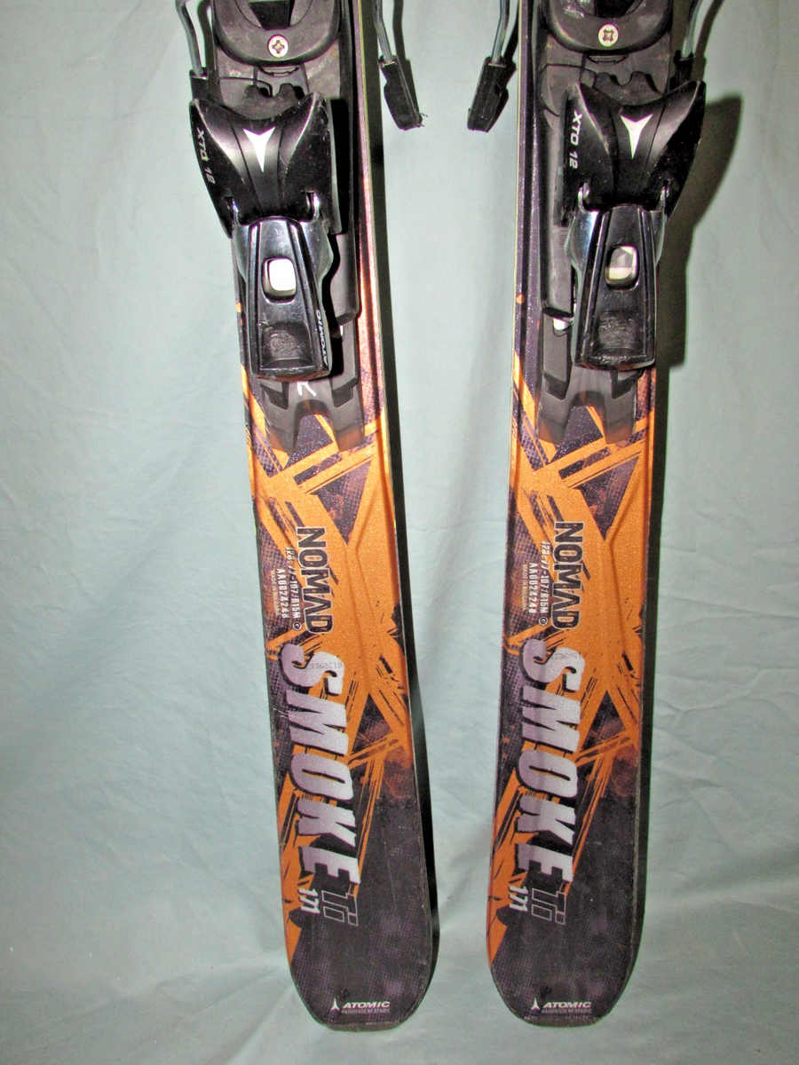Atomic NOMAD SMOKE TI all mtn skis 171cm w/ Atomic XTO 12