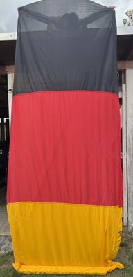 Deutschland Fahne Hochformat 340x130 cm Schwarz Rot Gold Mastflagge groß XXL
