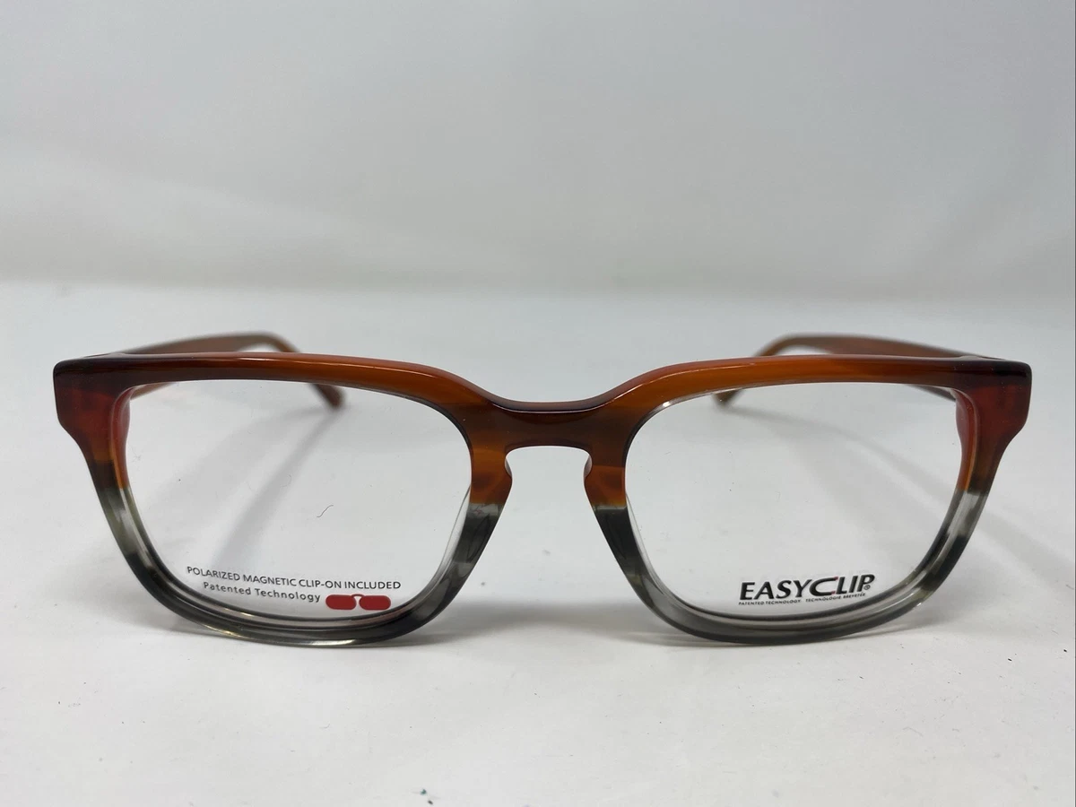 Easyclip Brown Eyeglass Frames for sale | eBay