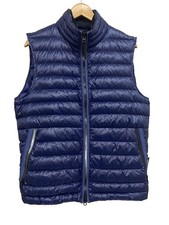 Woolrich Down Vest/M/Nylon/Nvy/Wogil0117 12412