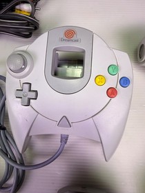 SEGA Dreamcast Console Bundle Tested 3 OEM Controllers + MadCatz + 2 Games