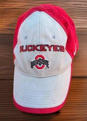 Ohio State Buckeyes Nike Pro Swoosh Flex 71/8-7/38 Fitted Size Medium Hat