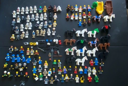 Lego Minifigures/Accessories Lot Rare