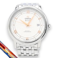 Omega De Ville Prestige CoAxial 39.5mm Men's Automatic Watch 3Year Warranty