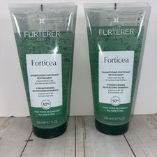 2 Pack Rene Furterer Forticea Energizing Shampoo 200ml /6.7oz  
