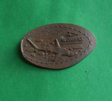 SeaWorld elongated penny San Diego CA USA cent Hammerhead Shark copper coin