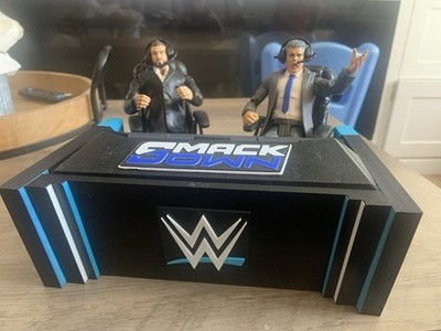 WWE Elite Scale Modern Era Reinforced Breakable Announce Table