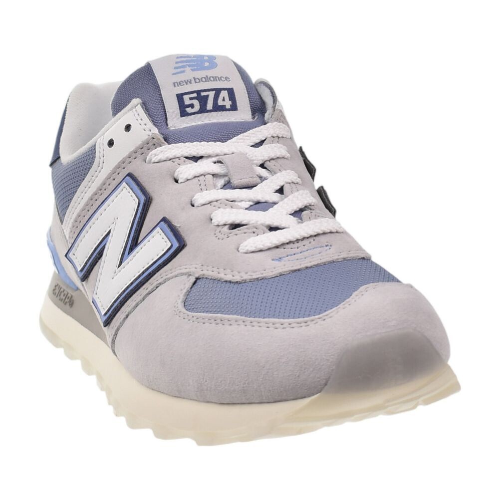 New Balance 574 Men's Shoes Grey/White u574-pgb | eBay