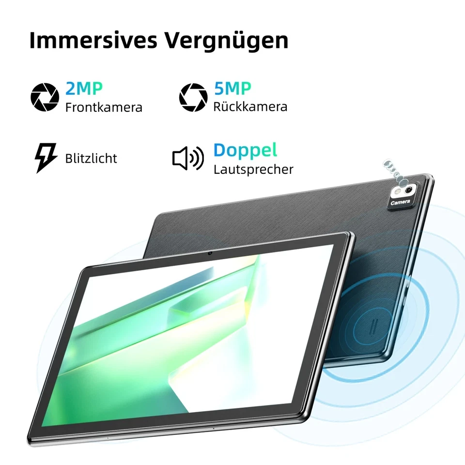 SGIN 10,1 Zoll Tablet Android 2GB/4GB RAM 64GB ROM TF Expand Google Service - Bild 4 von 4