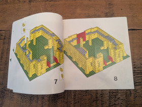 375/6075 & 383/6083 (x2) Yellow Castle & Knight's Tournament Lego instructions
