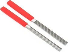 StewMac Razor Files, Set of 2 Small Files (Flat and Curved)
