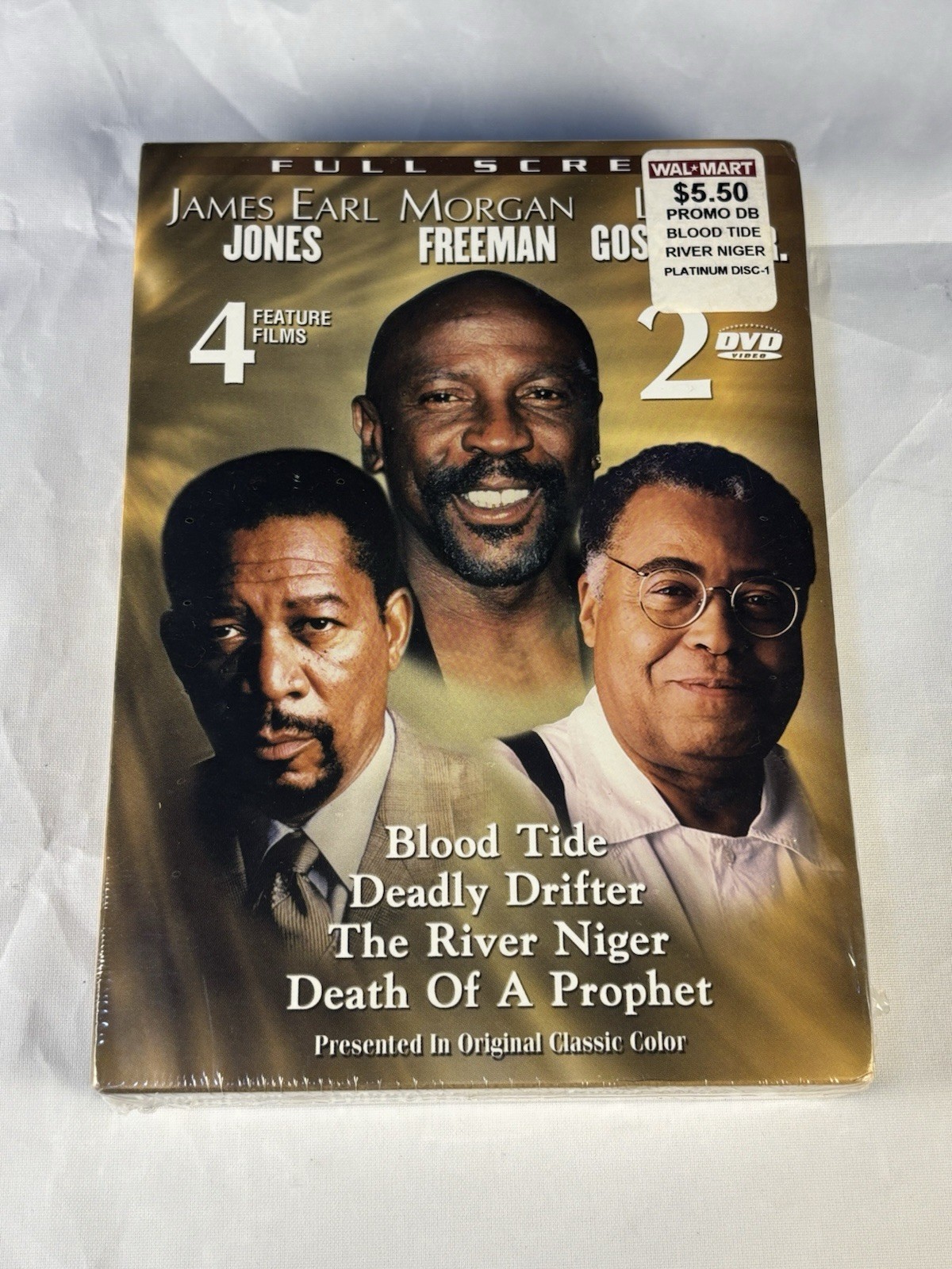 Blood Tide, Deadly Drifter, The River Niger & Death of a Prophet - BRAND NEW DVD
