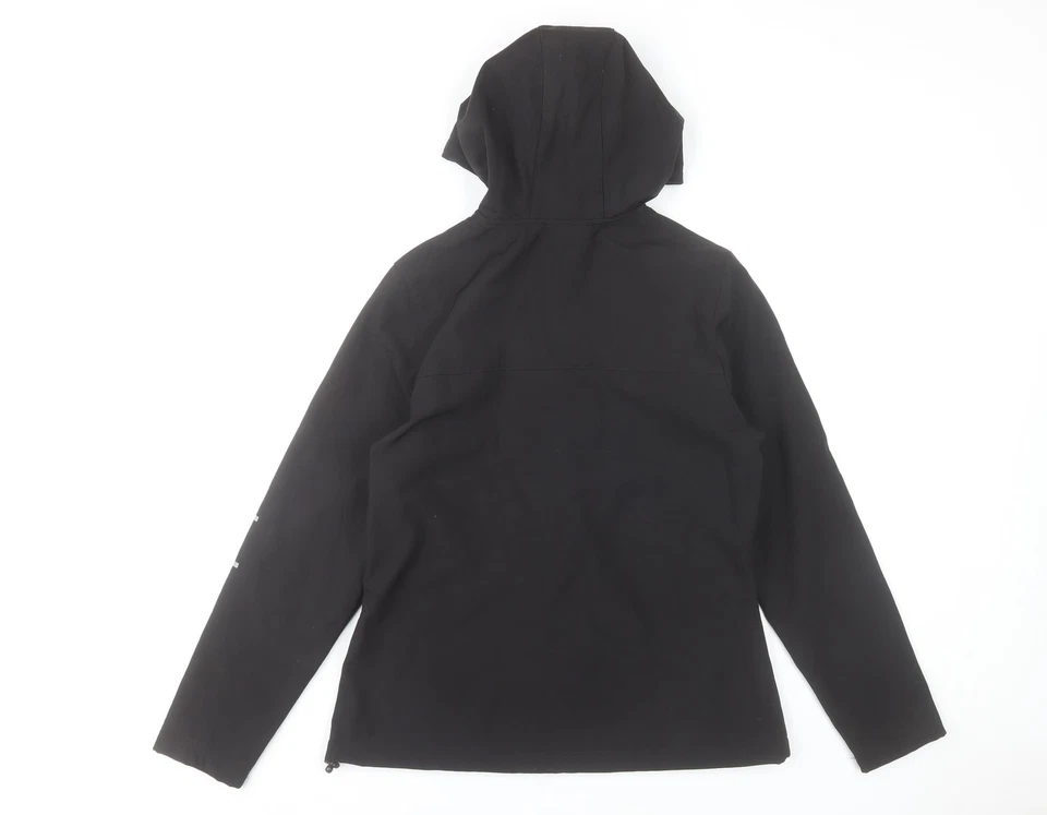 New Balance Unisex Black Softshell Hooded Jacket M Windproof - Image 3 of 4