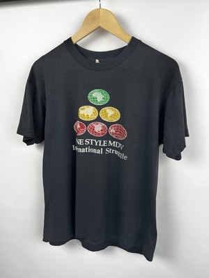 ONE STYLE MDV International Struggle T Shirt Vintage 90s 