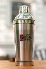 Ketel One Vodka Edelstahl Cocktail Shaker Thermo Hausbar Neuwertig
