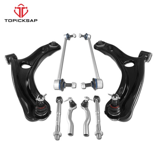 8pcs Front LH & RH Lower Suspension Control Arm Kit for Honda Fit 2015-2020