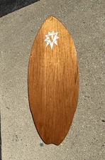 Vintage Wood Victoria 76 Skimboard 45x20 V76