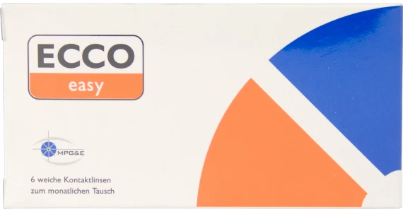 ECCO Easy RX Monatslinsen 6er-Pack - Dioptrien/Zylinder/Achse bitte angeben