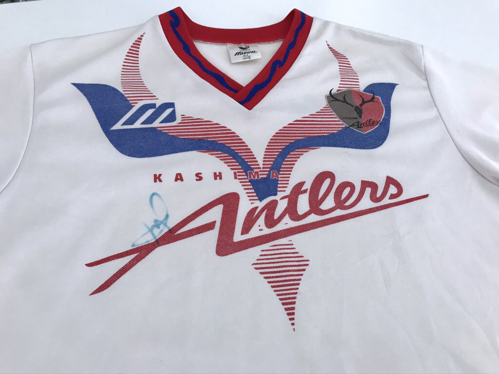 ウェア MIZUNO - 90&#39;s Kashima Antlers  Jersey 1993-95 Kashima Antlers Mizuno Training Shirt (L)